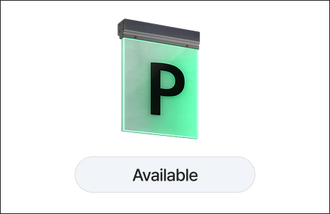 Vacant parking space